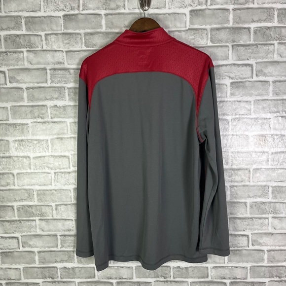 Arizona Cardinals NFL TX3 Cool Lightweight Quarter Zip Pullover Sweater Mens XL - Picture 4 of 7